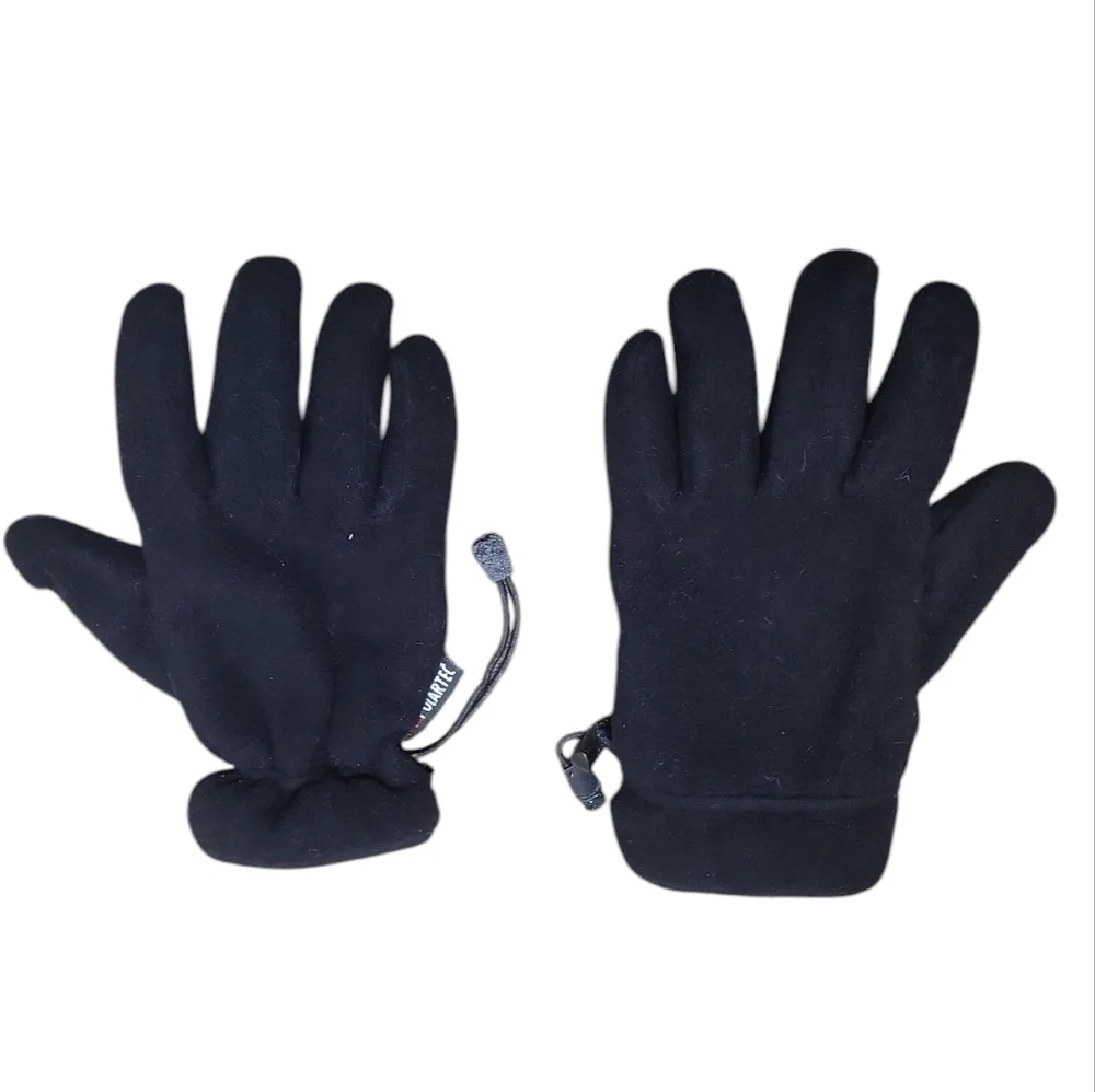 Fownes Polartec Black Winter Fleece Gloves